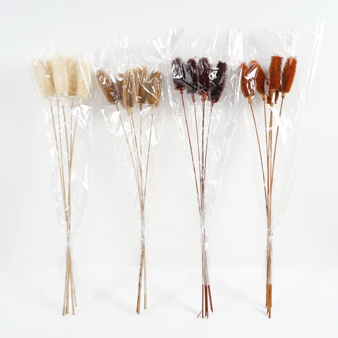 Dried Flowers 12*60CM caesalpinaia minax bouquet，5pc/bag(REMARK:standard:pcs not weight) GS-56619008 Bouquet YeahFlower is one of Chinese leading OEM manufacturers and exporters , supplying the silk flowers, wholesale artificial trees