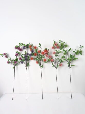 Artificial Flower 25*50CM Bathysphere bush GS-49621012 Single Flowers 3,000+ sqm showroom with thousands of artificial flowers, plants & trees ready for global sourcing.