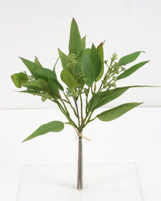 Artificial Flower 25*42CM Eucalyptus bush*3 GS-57721006 Flowers Bush YeahFlower is one of Chinese leading OEM manufacturers and exporters , supplying the silk flowers, wholesale artificial trees