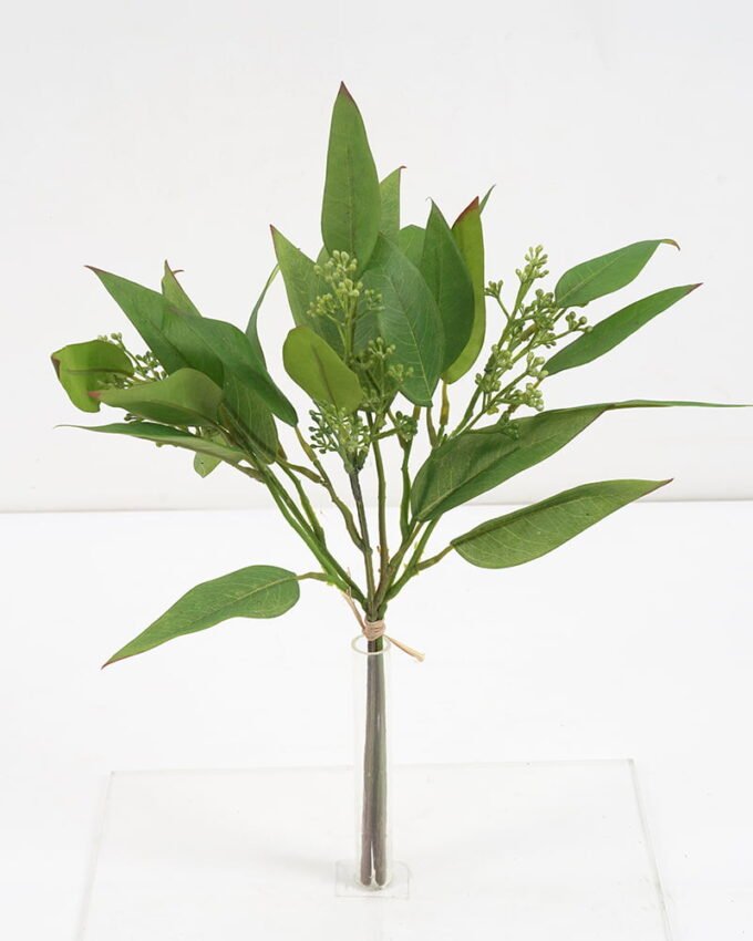 Artificial Flower 25*42CM Eucalyptus bush*3 GS-57721006 Flowers Bush 3,000+ sqm showroom with thousands of artificial flowers, plants & trees ready for global sourcing.
