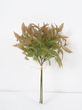 Artificial Flower 18*40CM Fern bouquet*3 GS-49621010-G1 Bouquet 3,000+ sqm showroom with thousands of artificial flowers, plants & trees ready for global sourcing.