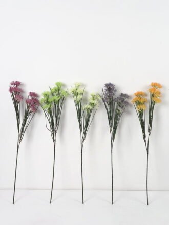 Artificial Flower 22*94CM Leaves spray GS-49621015 Single Flowers 3,000+ sqm showroom with thousands of artificial flowers, plants & trees ready for global sourcing.