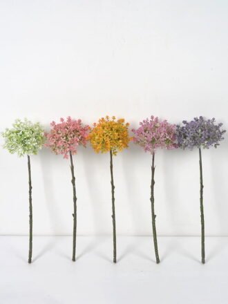 Artificial Flower 25*105CM Flowers spray GS-26220072-R1 Single Flowers 3,000+ sqm showroom with thousands of artificial flowers, plants & trees ready for global sourcing.