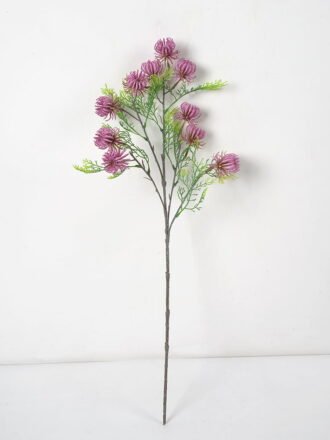 Artificial Flower 15*63CM Mum spray GS-49621009-P1 Single Flowers 3,000+ sqm showroom with thousands of artificial flowers, plants & trees ready for global sourcing.