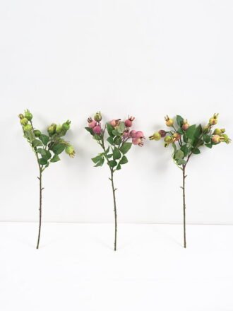 Artificial Flower 16*36CM Berry spray*5 GS-57721007 Single Flowers 3,000+ sqm showroom with thousands of artificial flowers, plants & trees ready for global sourcing.