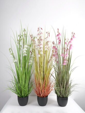 Artificial Grass 78*78*153CM Grass in pp pot GS-61921019-Y1 Potted Flowers&Plants 3,000+ sqm showroom with thousands of artificial flowers, plants & trees ready for global sourcing.