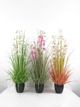 Artificial Grass 78*78*124CM Grass in pp pot GS-61921020-Y1 Potted Flowers&Plants 3,000+ sqm showroom with thousands of artificial flowers, plants & trees ready for global sourcing.