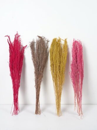 Dried Flowers Dried grass Flax 65cm GS-56621051-N1-RST Bouquet 3,000+ sqm showroom with thousands of artificial flowers, plants & trees ready for global sourcing.