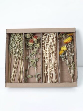 Dried Flowers 20*50CM Dried natural items bouquet with paper wrapped(85g/bouquet, H:50CM) GS-56621059 Bouquet 3,000+ sqm showroom with thousands of artificial flowers, plants & trees ready for global sourcing.