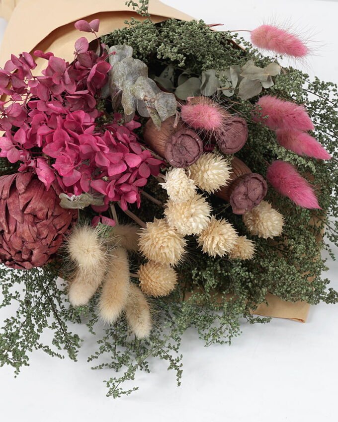 Dried Flowers Dried natural items bouquet with paper wrapped 145g bouquet GS-56621057_9 Dried Flowers 20*50CM Dried natural items bouquet with paper wrapped(145g/bouquet, H:50CM) GS-56621057 Bouquet YeahFlower is one of Chinese leading OEM manufacturers and exporters , supplying the silk flowers, wholesale artificial trees