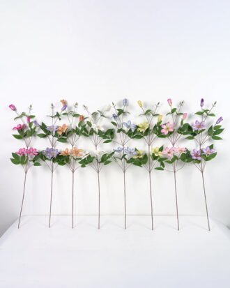 Artificial Flower 25*77CM Clematis florida thunb GS-14521003 Single Flowers YeahFlower is one of Chinese leading OEM manufacturers and exporters , supplying the silk flowers, wholesale artificial trees