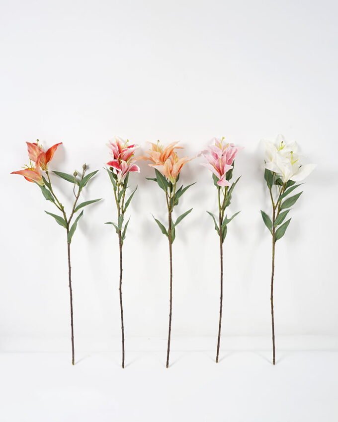 Artificial Flower 22*73CM Cymbidium dauricum*2 GVC-21-2763 Bouquet 3,000+ sqm showroom with thousands of artificial flowers, plants & trees ready for global sourcing.