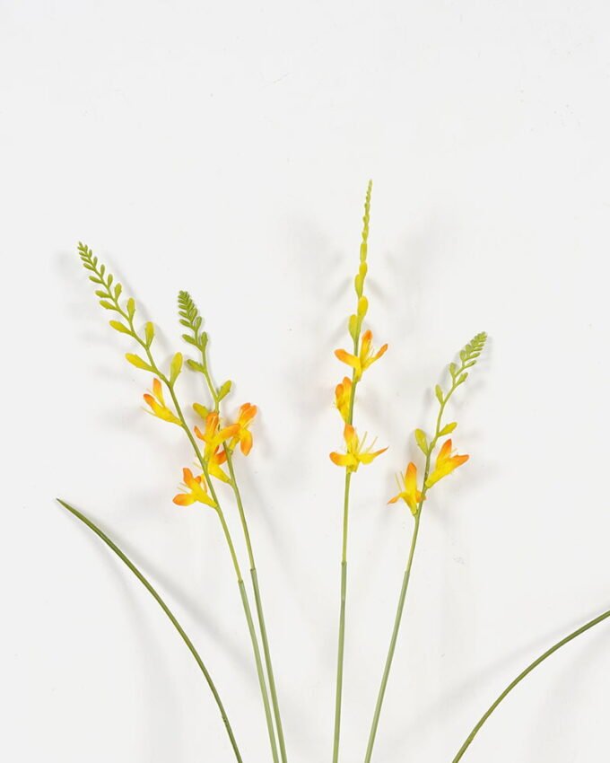 Artificial Flower 12*76CM Flame Lanza bundle*4 GVC-21-2755 Single Flowers YeahFlower is one of Chinese leading OEM manufacturers and exporters , supplying the silk flowers, wholesale artificial trees