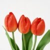 Artificial Flower 23*45CM Handfelt tulip bunching*3 GVC-21-2814 Flowers Bush YeahFlower is one of Chinese leading OEM manufacturers and exporters , supplying the silk flowers, wholesale artificial trees