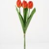 Artificial Flower 23*45CM Handfelt tulip bunching*3 GVC-21-2814 Flowers Bush YeahFlower is one of Chinese leading OEM manufacturers and exporters , supplying the silk flowers, wholesale artificial trees