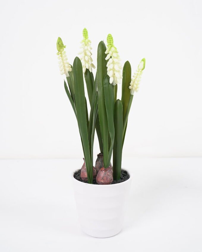 Artificial Flower 14*26CM Hyacinths in pea pot GS-62921047-W1 Potted Flowers&Plants YeahFlower is one of Chinese leading OEM manufacturers and exporters , supplying the silk flowers, wholesale artificial trees