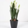 Artificial Flower 14*26CM Hyacinths in  pot GS-62921047RB-W1 Potted Flowers&Plants YeahFlower is one of Chinese leading OEM manufacturers and exporters , supplying the silk flowers, wholesale artificial trees