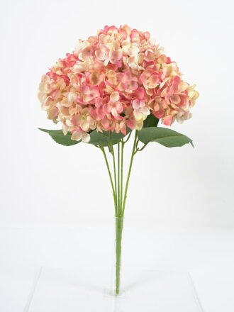 Artificial Flower 17*29CM Rose bush*5 GS-64121007-W1 Flowers Bush 3,000+ sqm showroom with thousands of artificial flowers, plants & trees ready for global sourcing.