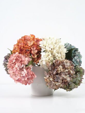 Artificial Flower 16*32CM Hydrangea GS-63821002-P1 Single Flowers 3,000+ sqm showroom with thousands of artificial flowers, plants & trees ready for global sourcing.
