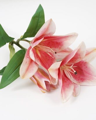 Artificial Flower 25*57CM Lily spray*3 GS-05521034 Single Flowers YeahFlower is one of Chinese leading OEM manufacturers and exporters , supplying the silk flowers, wholesale artificial trees