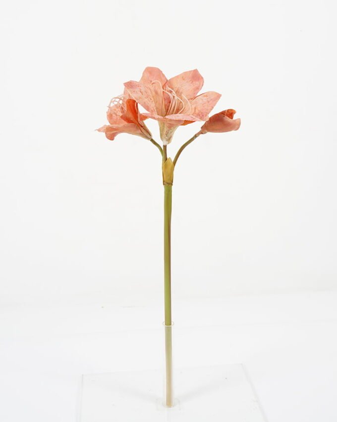 Artificial Flower Little Clivia in snowflake cloth GVC-21-2784_5 Artificial Flower 14*59CM Little Clivia in snowflake cloth GVC-21-2784 Single Flowers YeahFlower is one of Chinese leading OEM manufacturers and exporters , supplying the silk flowers, wholesale artificial trees