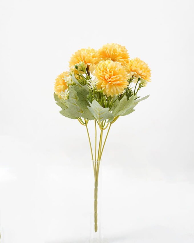 Artificial Flower 14*32CM Mum bush*5 GS-64121002-O1 Flowers Bush YeahFlower is one of Chinese leading OEM manufacturers and exporters , supplying the silk flowers, wholesale artificial trees