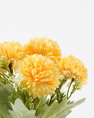 Artificial Flower 14*32CM Mum bush*5 GS-64121002-O1 Flowers Bush YeahFlower is one of Chinese leading OEM manufacturers and exporters , supplying the silk flowers, wholesale artificial trees