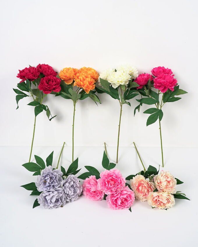 Artificial Flower 19*51CM Peony *3 GS-63921005CONTI Single Flowers YeahFlower is one of Chinese leading OEM manufacturers and exporters , supplying the silk flowers, wholesale artificial trees