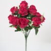 Artificial Flower 21*37CM Rose bud bush *12 GS-63921003CONTI-R1 Flowers Bush 3,000+ sqm showroom with thousands of artificial flowers, plants & trees ready for global sourcing.