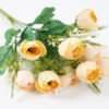 Artificial Flower 14*33CM Rose bush*10 GS-47421004 Single Flowers YeahFlower is one of Chinese leading OEM manufacturers and exporters , supplying the silk flowers, wholesale artificial trees