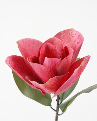 Artificial Flower 20*68CM Snow cloth Michelia Magnolia GVC-21-2785-R1 Single Flowers YeahFlower is one of Chinese leading OEM manufacturers and exporters , supplying the silk flowers, wholesale artificial trees