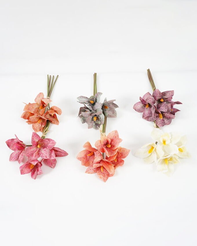 Artificial Flower 8*30CM Snowflake cloth Huilan bundle GVC-21-2769 Bouquet YeahFlower is one of Chinese leading OEM manufacturers and exporters , supplying the silk flowers, wholesale artificial trees