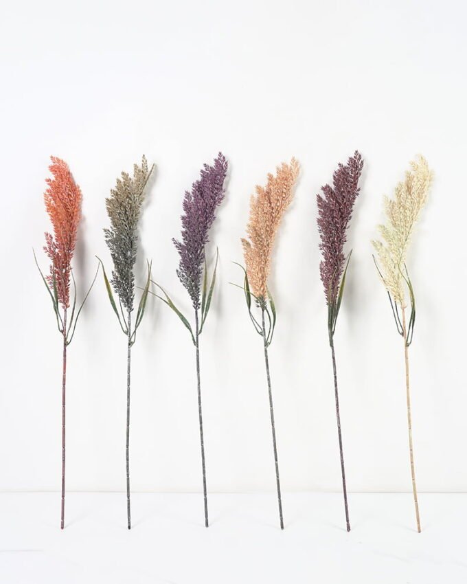 Artificial Flower 9*64CM Sorghum GS-49621001 Single Flowers YeahFlower is one of Chinese leading OEM manufacturers and exporters , supplying the silk flowers, wholesale artificial trees