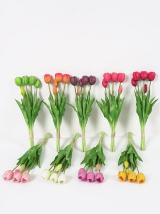 Artificial Flower 14*33CM flowers bush*5 GS-64121006 Flowers Bush 3,000+ sqm showroom with thousands of artificial flowers, plants & trees ready for global sourcing.
