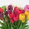 Artificial Flower Tulip bouquet 5 GS-24521004_3 Artificial Flower 8*38CM Tulip bouquet*5 GS-24521004 Flowers Bush YeahFlower is one of Chinese leading OEM manufacturers and exporters , supplying the silk flowers, wholesale artificial trees