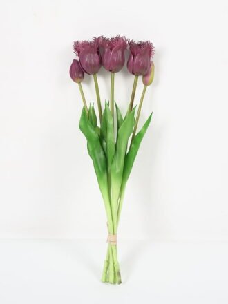 Artificial Flower 11*22CM Tulip bush*3 GS-62921054-P1 Flowers Bush 3,000+ sqm showroom with thousands of artificial flowers, plants & trees ready for global sourcing.
