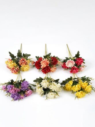Artificial Flower 21*34CM Bougainvillea spectabilis bush*7 GS-05521020 Flowers Bush 3,000+ sqm showroom with thousands of artificial flowers, plants & trees ready for global sourcing.