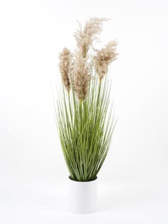 Artificial Grass 55*55*98CM Reeds*5 in pp pot GS-45721010 Grass&PLANT 3,000+ sqm showroom with thousands of artificial flowers, plants & trees ready for global sourcing.