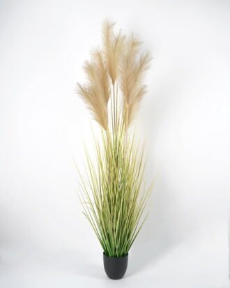 Artificial Grass 60*60*160CM Reeds*15 in pp pot GS-45721012