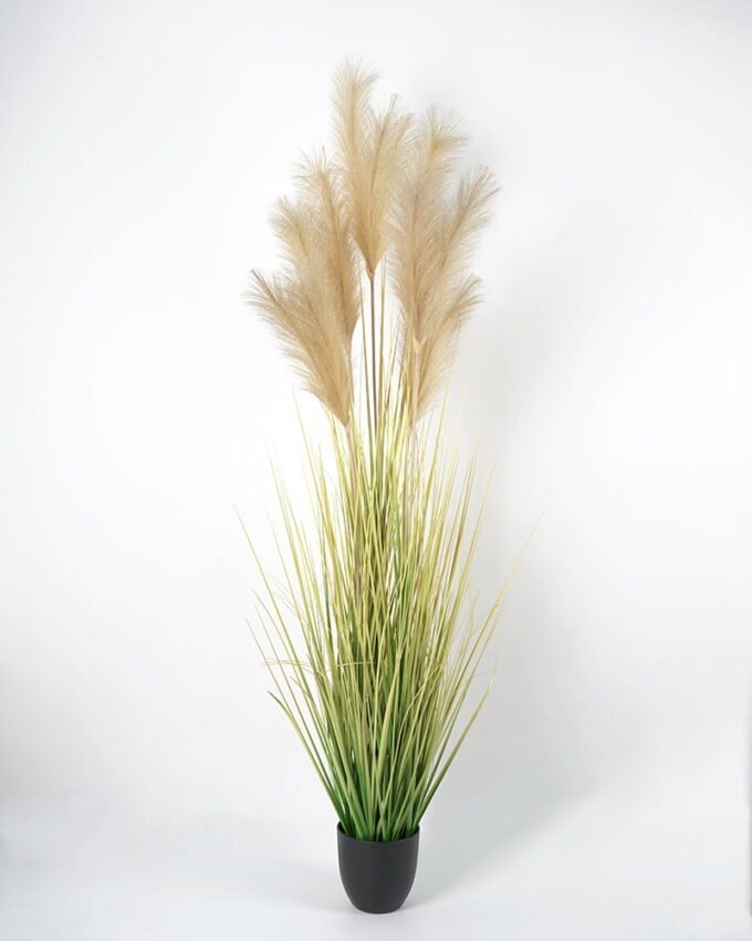 Artificial Grass 60*60*160CM Reeds*15 in pp pot GS-45721012 Grass&PLANT YeahFlower is one of Chinese leading OEM manufacturers and exporters , supplying the silk flowers, wholesale artificial trees