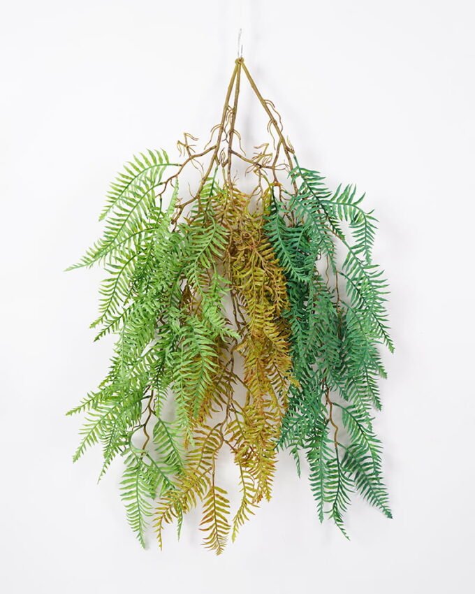 Artificial Plant 43*94CM Fern hanging GS-54421008CONTI Leaves&Sprays&Foliages YeahFlower is one of Chinese leading OEM manufacturers and exporters , supplying the silk flowers, wholesale artificial trees