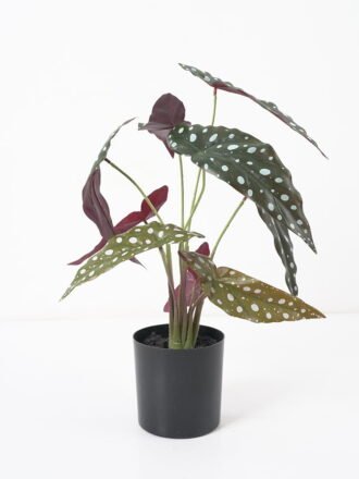 Artificial Plant 34*30*36CM Leaves in melami pot/lvs9 GS-14521018 Potted Flowers&Plants 3,000+ sqm showroom with thousands of artificial flowers, plants & trees ready for global sourcing.