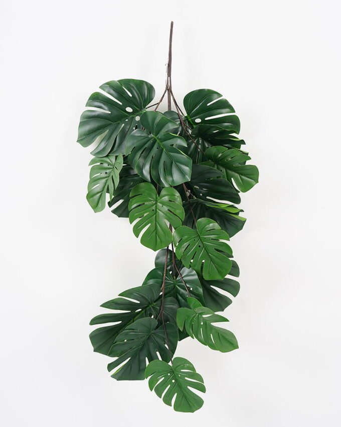 Artificial Monstera Leafs Hanging Looks real 48*91cm fake Monstera Hanging*18 Bonsai Plants for Indoor Outdoor decorations GS-64021011 Leaves&Sprays&Foliages YeahFlower is one of Chinese leading OEM manufacturers and exporters , supplying the silk flowers, wholesale artificial trees