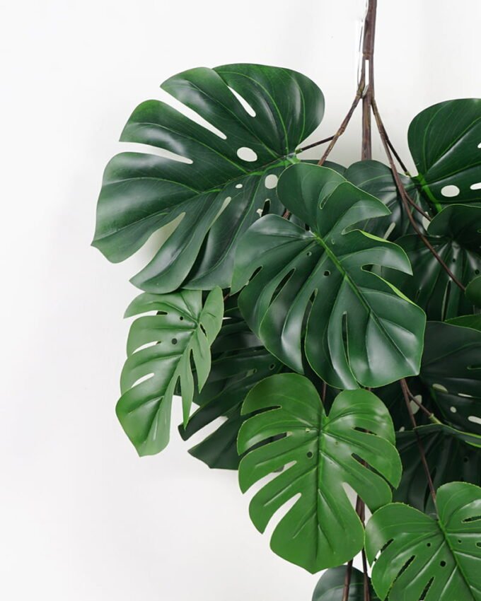 Artificial Monstera Leafs Hanging Looks real 48*91cm fake Monstera Hanging*18 Bonsai Plants for Indoor Outdoor decorations GS-64021011 Leaves&Sprays&Foliages YeahFlower is one of Chinese leading OEM manufacturers and exporters , supplying the silk flowers, wholesale artificial trees