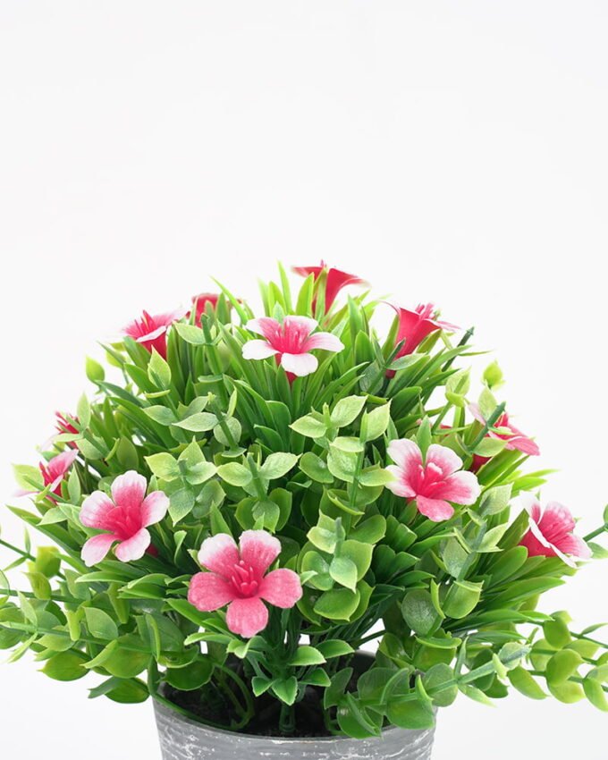 Artificial Plant Wild flower in metal pot GS-05521002 Potted Flowers&Plants YeahFlower is one of Chinese leading OEM manufacturers and exporters , supplying the silk flowers, wholesale artificial trees