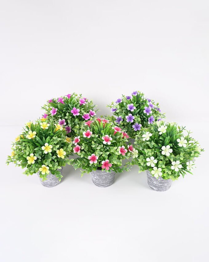 Artificial Plant Wild flower in metal pot GS-05521002 Potted Flowers&Plants YeahFlower is one of Chinese leading OEM manufacturers and exporters , supplying the silk flowers, wholesale artificial trees