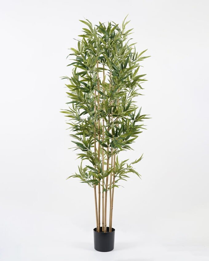 Artificial Tree H:180CM Bamboo tree in the pp pot/lvs1296 GS-59521017P0P2 Tree&Plant YeahFlower is one of Chinese leading OEM manufacturers and exporters , supplying the silk flowers, wholesale artificial trees