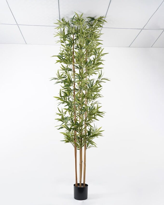 Artificial Tree Bamboo tree in the pp pot lvs1680 GS-59521021_1 Artificial Tree H:240CM Bamboo tree in the pp pot/lvs1680 GS-59521021 Tree&Plant YeahFlower is one of Chinese leading OEM manufacturers and exporters , supplying the silk flowers, wholesale artificial trees