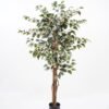 Artificial Tree H:120CM Ficus in the pp pot/lvs504 GS-59521019 Tree&Plant YeahFlower is one of Chinese leading OEM manufacturers and exporters , supplying the silk flowers, wholesale artificial trees