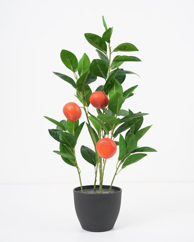 Artificial Tree 20*19*49CM Orange in pp pot GS-59521061 Tree&Plant YeahFlower is one of Chinese leading OEM manufacturers and exporters , supplying the silk flowers, wholesale artificial trees